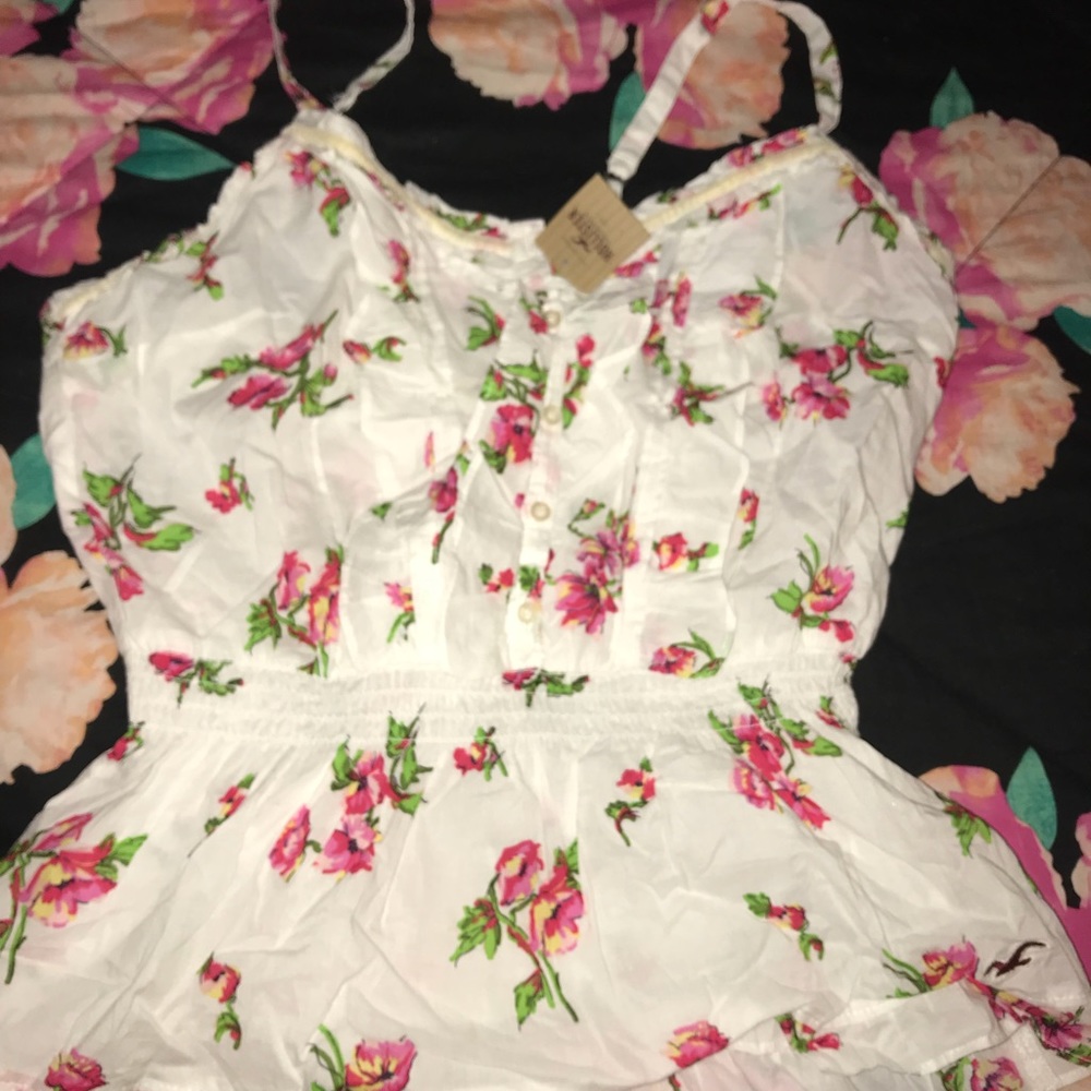 Floral tank top